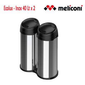 Ecolux - Inox 40 Lt x 2