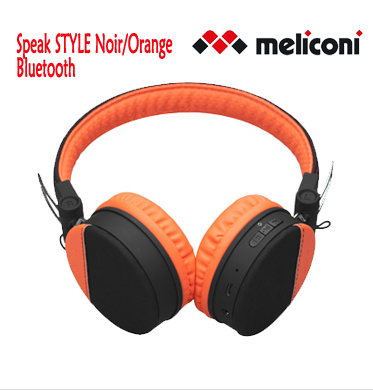 Speak STYLE Noir/Orange Bluetooth